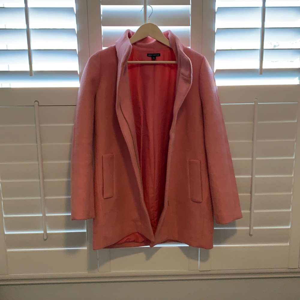JCrew Pink Coat size 6